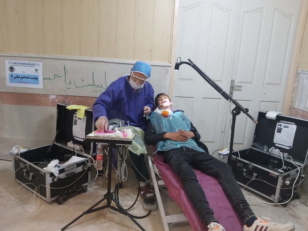 ارائه خدمات رایگان درمانی به 800 نفر از ساکنان محلات حاشیه ای کرمانشاه